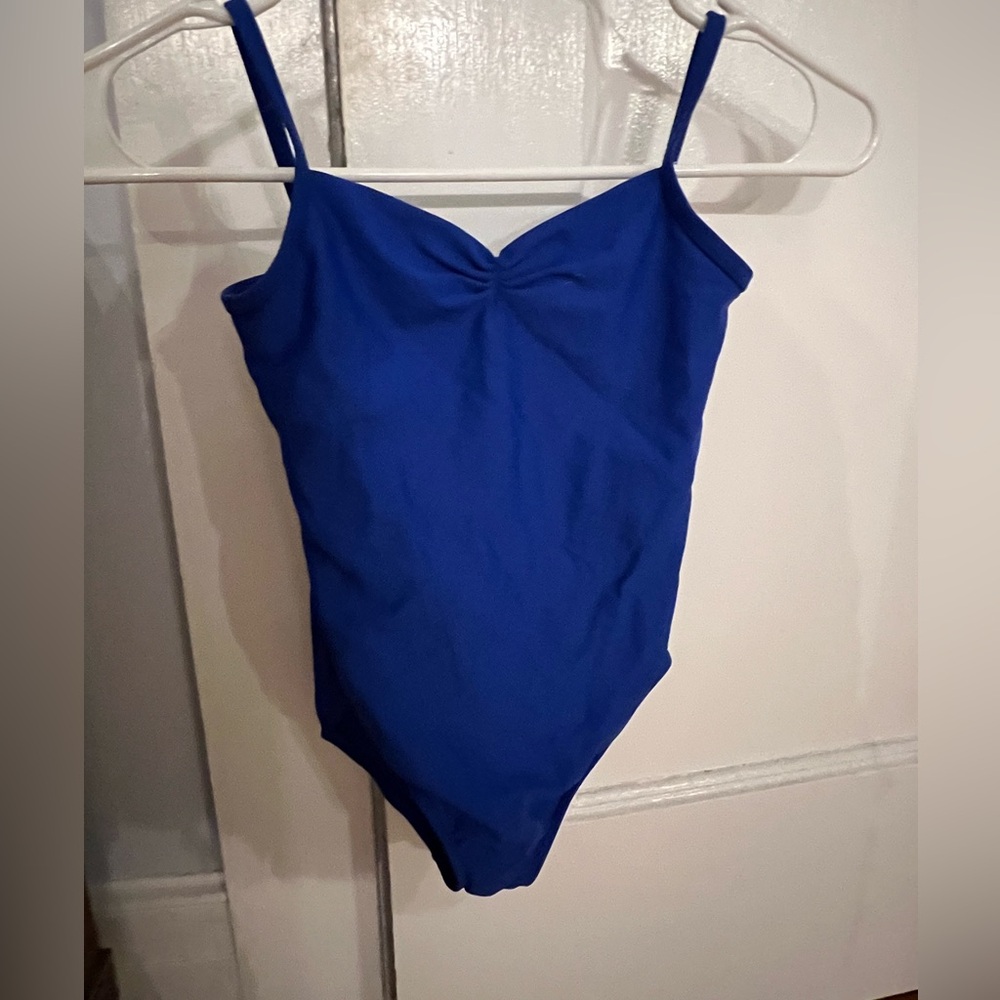 Wear moi abbie leotard royal blue size 10-12 child